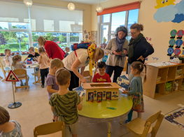 Francijas pedagogu vizīte PII  "Zeltrīti"